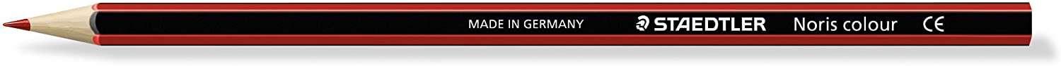 Staedtleler Noris Color 185 Colore esagonale Pencil - Resistenza Break - Materiale Wopex - Colore rosso chiaro