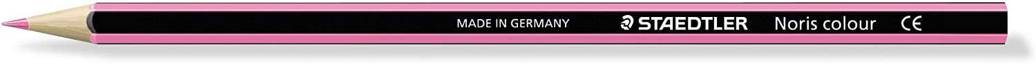STAEDTLELER NORIS COLORE 185 COLORE PENCIL Esagonale - Resistenza alla rottura - Materiale Wopex - colore rosa