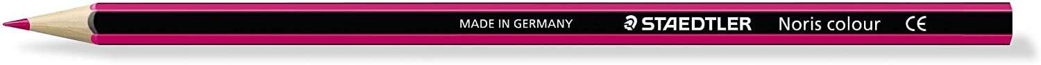 STAEDTLELER NORIS COLORE 185 COLORE PENCIL Esagonale - Resistenza alla rottura - Materiale Wopex - Colore fucsia