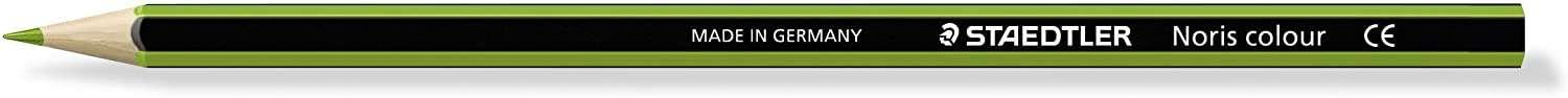 Staedtleler Noris Color 185 Colore Esagonale Matita - Resistenza alla rottura - Materiale Wopex - colore chiaro verde