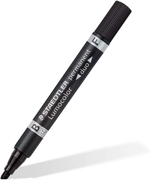Staedtleler Lumocolor 348 Tip Punta permanente - Essiccazione veloce - colore nero