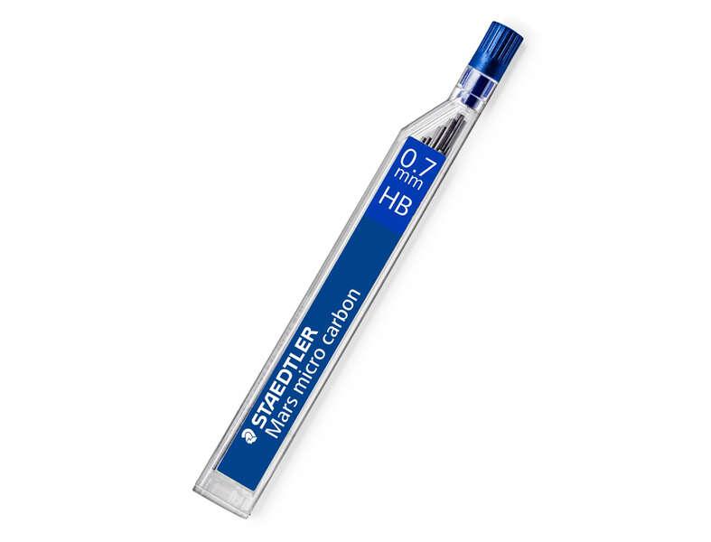 Mine Staedtler Mars Micro 07 mm HB - Forti e durevoli - Senza PVC - Adatte alla maggior parte delle matite meccaniche
