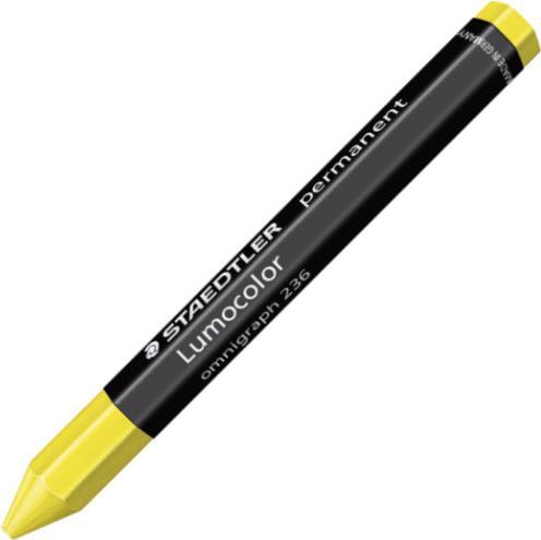 Staedtler Lumocolor 236 marcatore permanente Giallo 1 pz (STAEDTLER Lumocolor omnigraph 236 - kr)