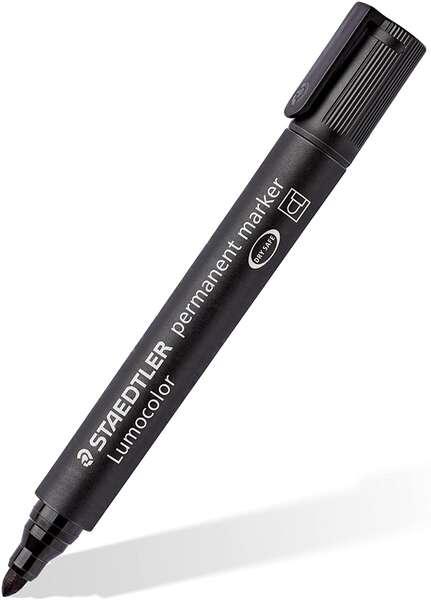 Pennarello indelebile Staedtler Lumocolor 352 - Punta tonda - Tratto circa 2 mm - Cappuccio con clip - Asciugatura rapida - Col
