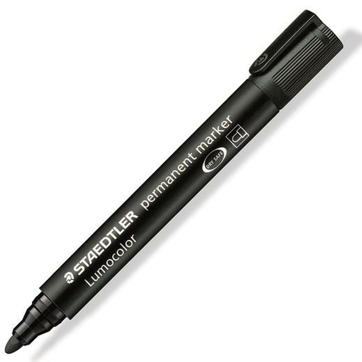 Marcatore permanente Staedtler Lumocolor 352-9 Nero (10 Unit )