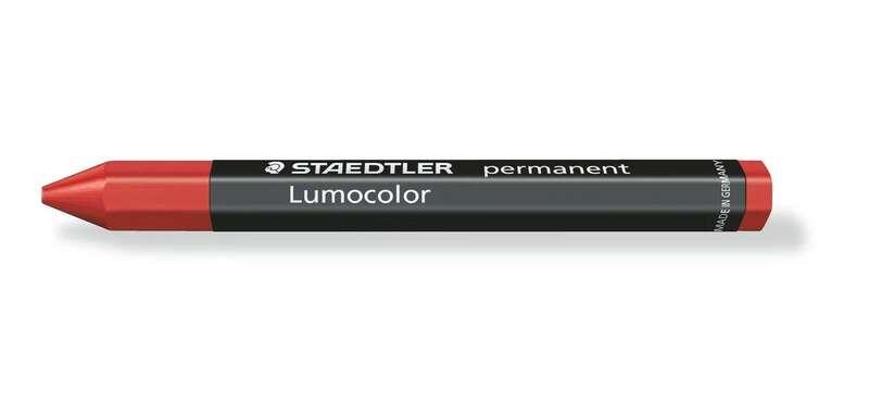 Lumocolor Permanente Stadtleler Omnigraph 236 Cera Permanente Esagonale - Resistente all'Acqua - Diametro Circa 12 mm - Colore