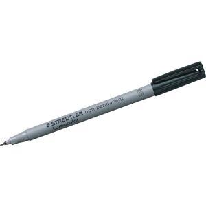 Pennarelli STAEDTLER Lumocolor S Wl nero confezione da 10 pezzi 04 mm nero