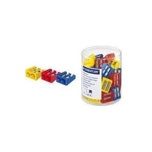 Temperamatite doppio STAEDTLER in plastica scatola da 50 per matite normali fino a 82 mm di diametro e spessore - 50 pezzi (510