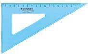 Staedtler Mars 567 Righello da scrivania 260 mm Plastica Blu, Trasparente 1 pz (STAEDTLER Mars - triangel - 26 cm - ge)