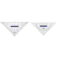 Staedtler Mars 568 Trasparente (STAEDTLER Geodreieck Mars, Hypotenuse)