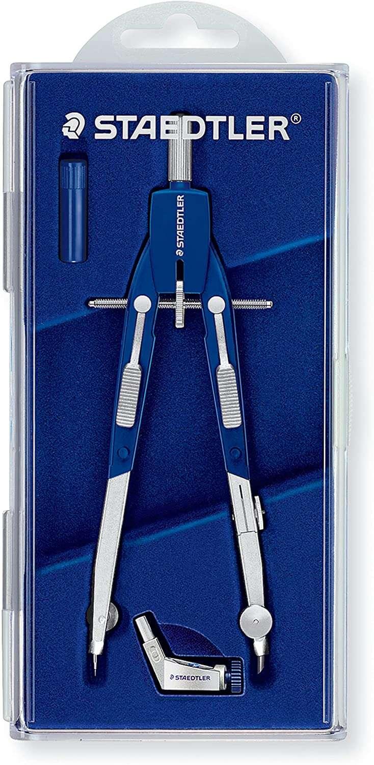 STAEDTLELER MARS 552 01 COMPAS DI PRECISIONE - Gambe articolate - Regolazione rapida
