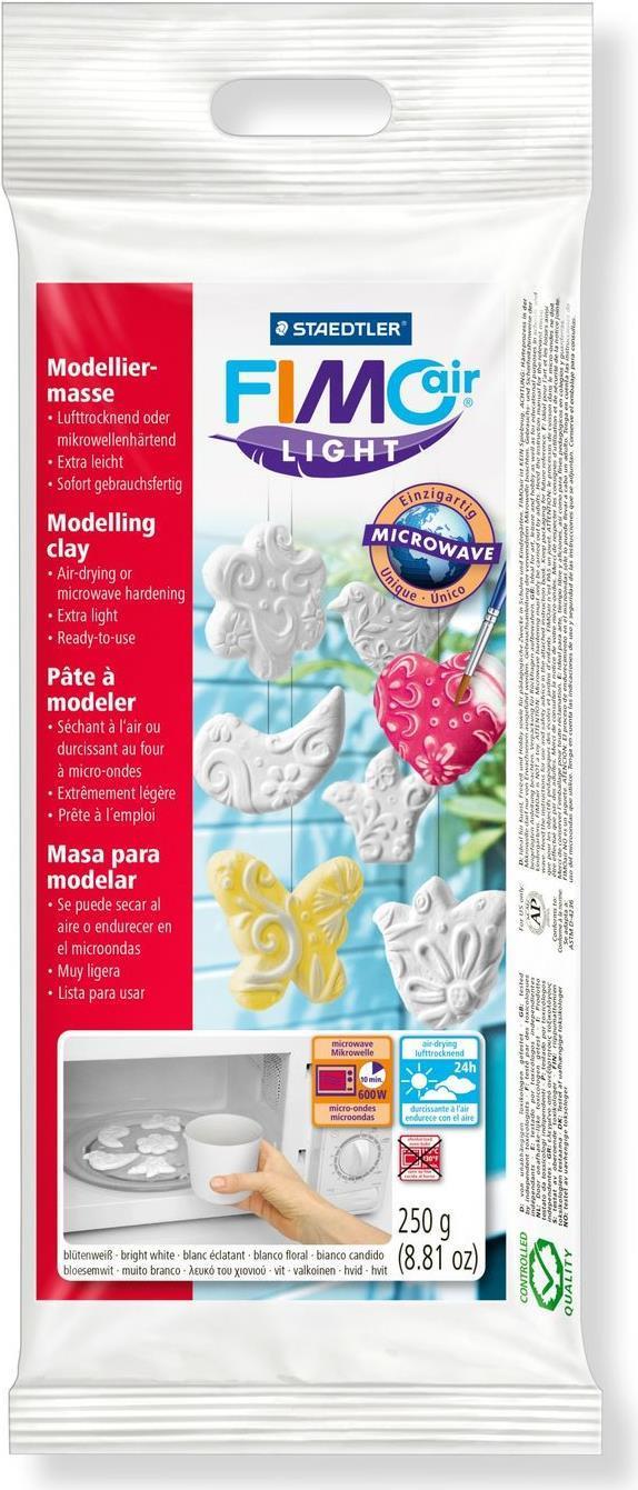 STAEDTLER FIMO AIR LIGHT 8131 TONE MODELLING 250 G WEI 1 STIEP (E) (8131-0)