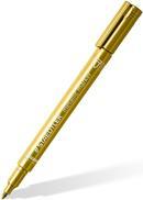 Marcatore stadtler GoldMetallic/8323-11 Rundspitze 1-2 mm oro (8323-11)