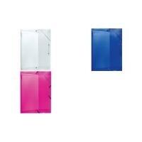 Scatola portapunti Herlitz A4 blu traslucido