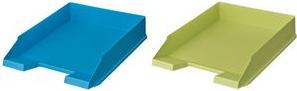Herlitz 50033973 vassoio da scrivania in plastica verde (50033973)