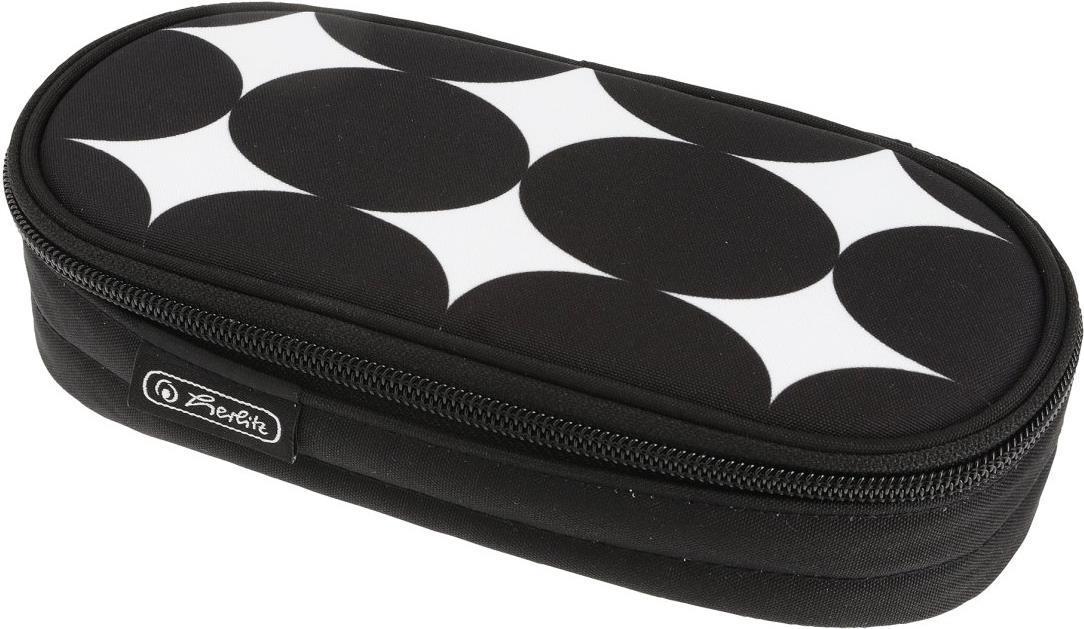 astuccio Herlitz nero/bianco