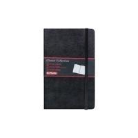 Herlitz Notebook Classic Collection A6 96 fogli 80 g/m senza legno a righe copertina in similpelle nero (10789444)