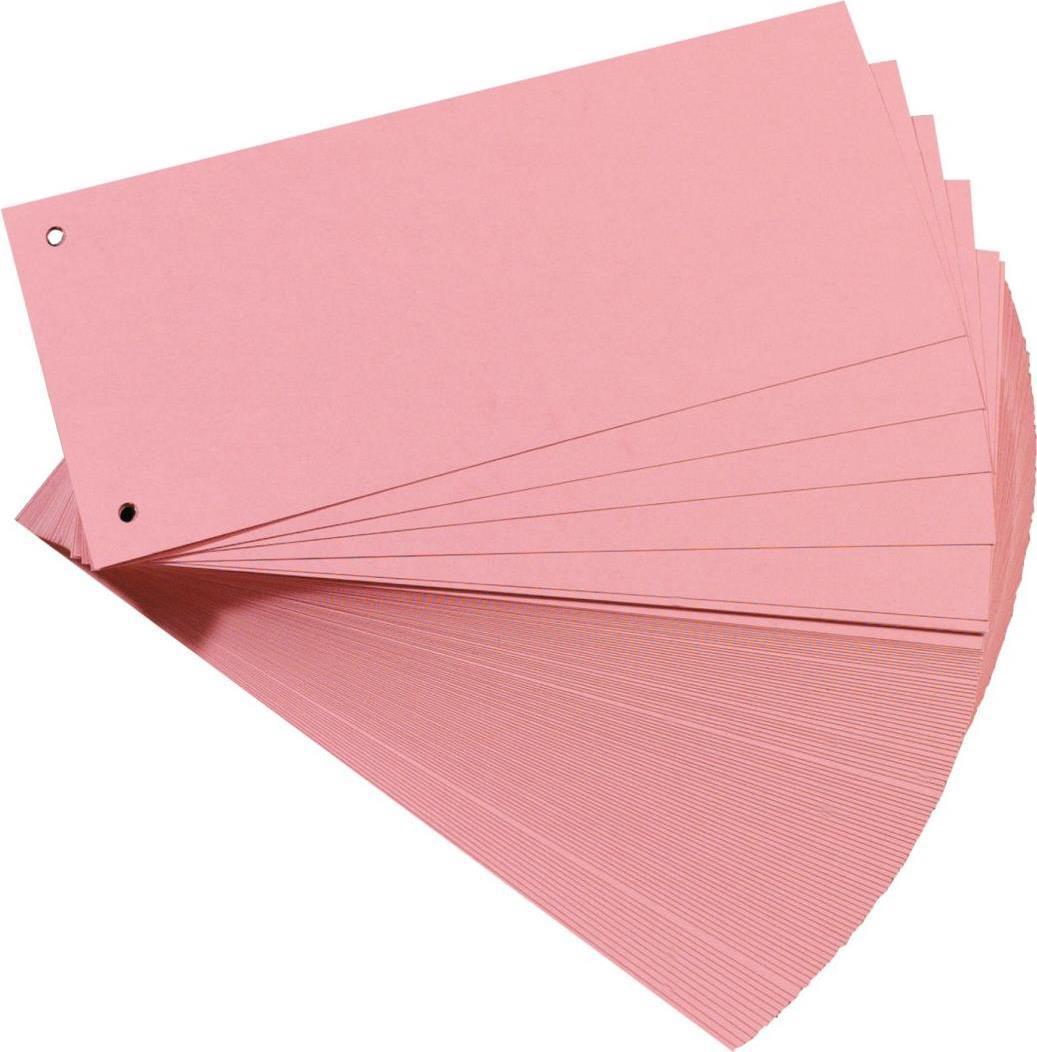 Herlitz Stripes separate per din A4 box Manila pugno rosso 105 x 240 mm 190 g-sq angelo blu (10843498)