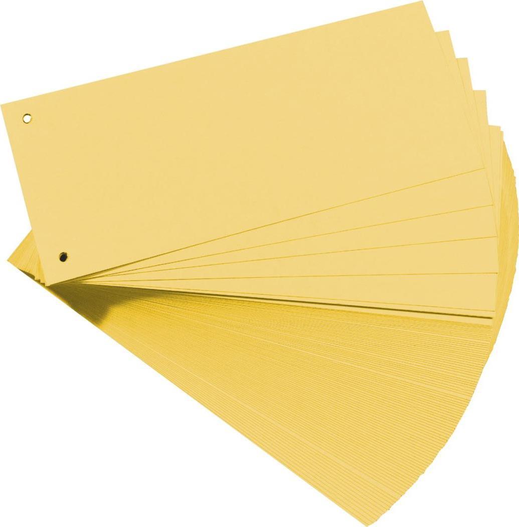 Herlitz Stripes che separa per Din A4 Manila Box Giallo Punted 105 x 240 mm 190 G-Sqm Blue Angel (10843613)