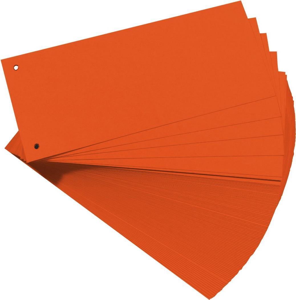 Herlitz Strips separando per Din A4 Manila Box arancione perforato 105 x 240 mm 190 G-Sqm Blue Angel (10843647)