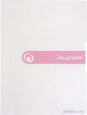 Cartella portacertificati Herlitz Portadocumenti Herlitz certificato bianco DIN A4 bianco