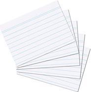 Herlitz Karteikarte A5 liniert wei??