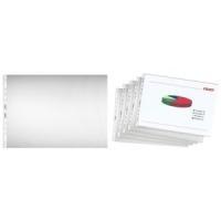 Copertura del prospetto Herlitz, Din A3 incrociata, scorrere, 0,08 mm da PP Film, Euroloching, Document Law, Open Sopra (581310