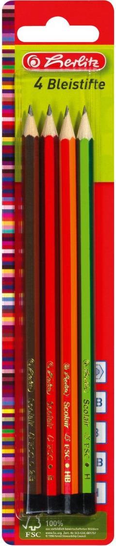 Matite Herlitz Scolair 4pz