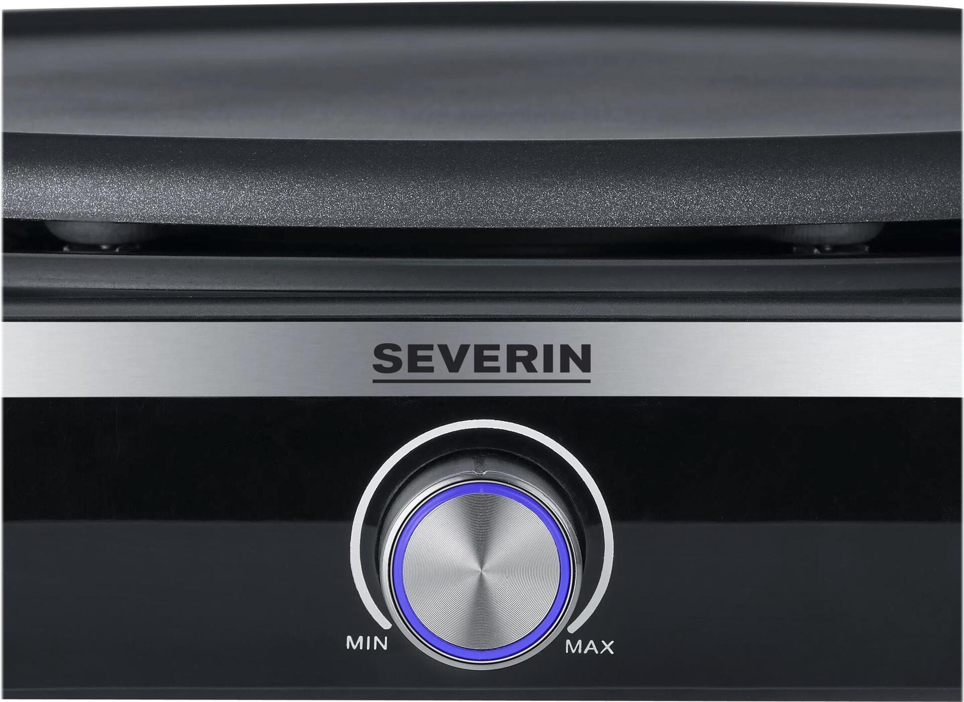 Severin CM 2199 crepiera 1 crepe Nero (Severin CM 2199 pandekage- og crepes-m)
