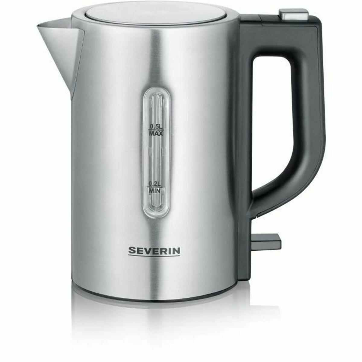 Bollitore Severin WK3647 Kit bollitore da viaggio 500 ml Nero Acciaio inossidabile 1100 W 500 ml 1100 W