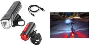 Fischer Battery Battery LED-LED SET TOGINE, 30 Lux Lifespan fino a 50.000 ore, STVZO approvato-1 Piece (50363)