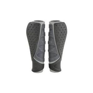 Fischer Bicycle Handlebar Hands "trio", manico a 3 componenti grigio/nero in ergonomico da, morbido pezzo di miscela-1 (85776)