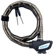 Lock bici dell'arto Fischer, lunghezza: 700 mm, diametro nero: 18 mm, con capsula a doppia articolazione da - 1 pezzo (85854)