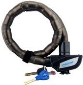 Lock bici dell'arto Fischer, lunghezza: 900 mm, diametro nero: 24 mm, con capsula a doppia articolazione da - 1 pezzo (85861)