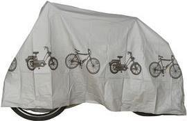 Garage per biciclette Fischer (b) 2.000 x (h) 1.100 mm fatti di pellicola PEVA, impermeabile, protezione ideale contro lo sporc