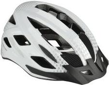 Casco per biciclette Fischer "Lano urbano" dimensione guscio interno L/XL fatto di EPS ad alta resistenza regolabile illuminato
