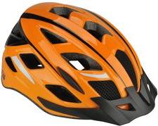 Casco per biciclette Fischer "Sport urbano" dimensione guscio interno S/m fatto di EPS ad alta resistenza regolabile illuminato