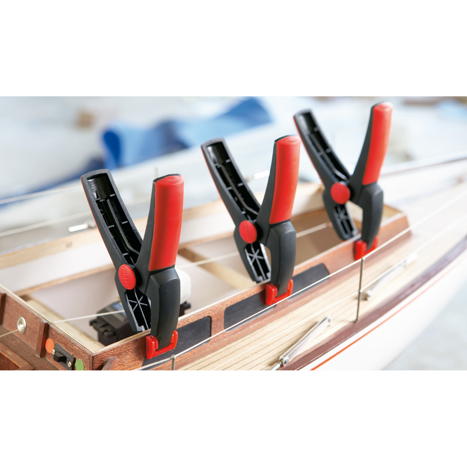 Morsetto a molla BESSEY Clippix XC1 (Mini 20mm/20mm), 10 pezzi