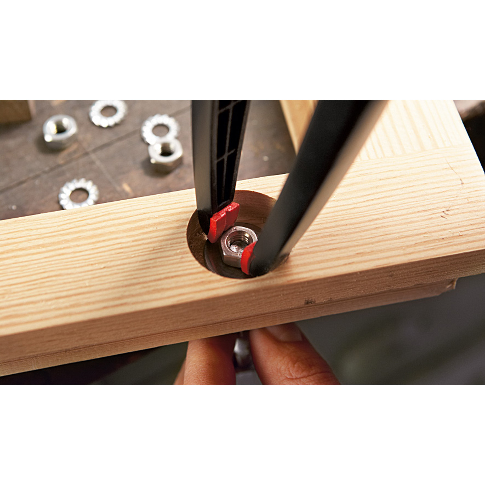 Morsetto a molla BESSEY Clippix XCL5 (70mm/110mm), lungo e appuntito, 1 pezzo