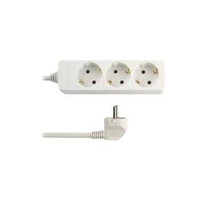 Rev - Extension Cord - AC - AC 250 V - 3500 watt - ingresso, ingresso 2 -pin - connettori di uscita: 3 (2 -pin) - 3 m (51224655