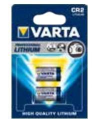 Varta CR 15 H270 Batteria monouso CR2 Litio (1x2 CR2 920 mAh - CR2, Single-use battery, - Lithium, 3 V, 2 pc[s], 920 mAh, 15.6