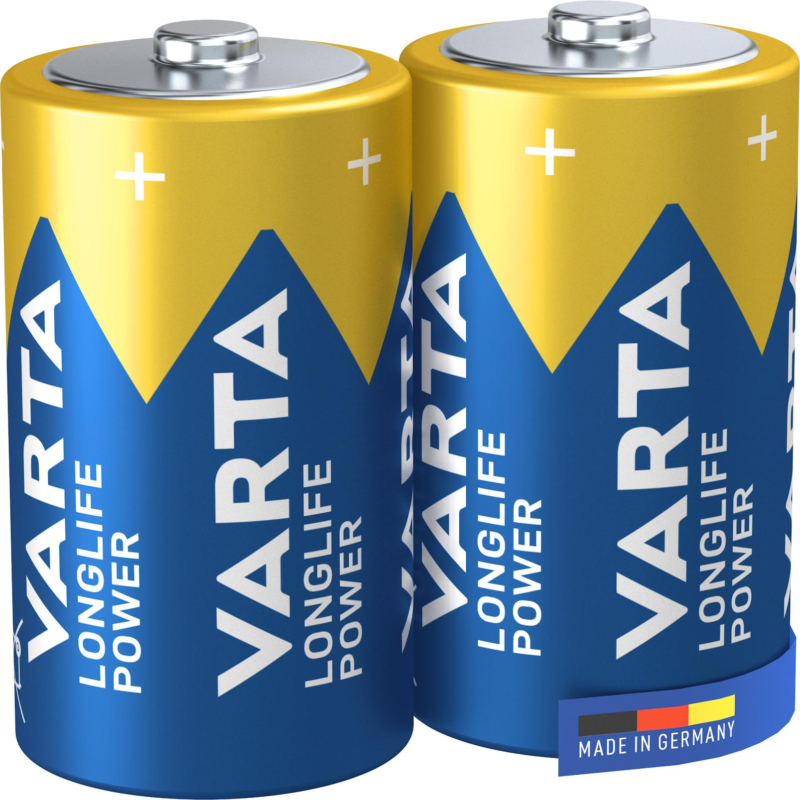 High Energy VARTA Type 4920 Batteriegre D Batterietechnologie Alkali Hhe 615 mm Durchmesser 342 cm Gewicht 1369 g Spannung