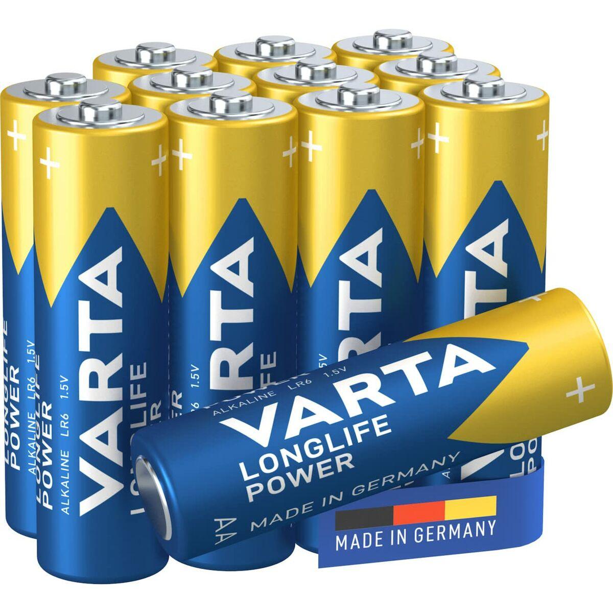 Batterie Alcaline Varta Longlife Power AA 1,5 V (12 UnitÃƒÂ )