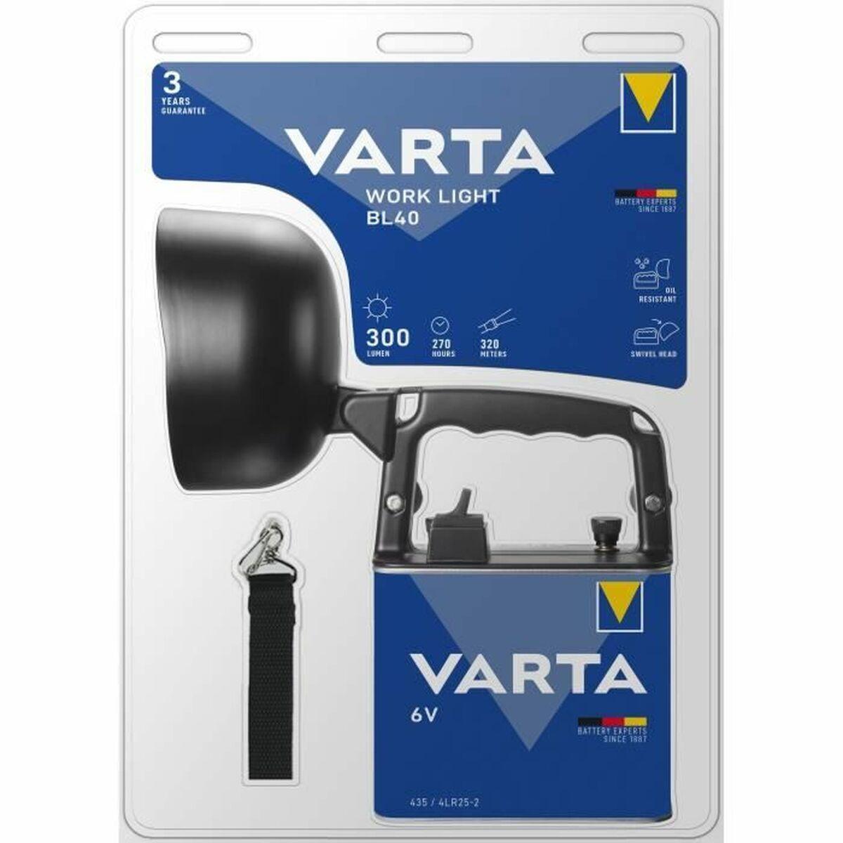 Varta 18660101421 Nero, Blu Torcia a mano LED
