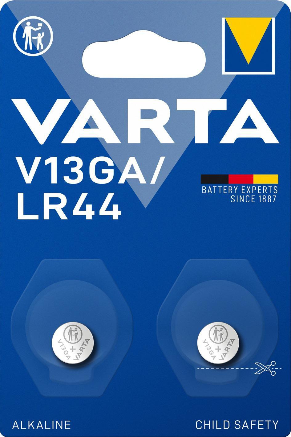 Batterietechnologie Alkali Batteriespannung 15 V Batteriekapazitt 155 mAh Retail Blister (2-Pack)