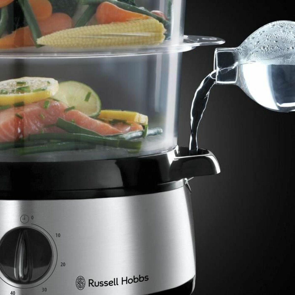 Russell Hobbs Cook@Home Dampkoger 9 litri BÃƒÂ¸rstet ruggine acciaio inox