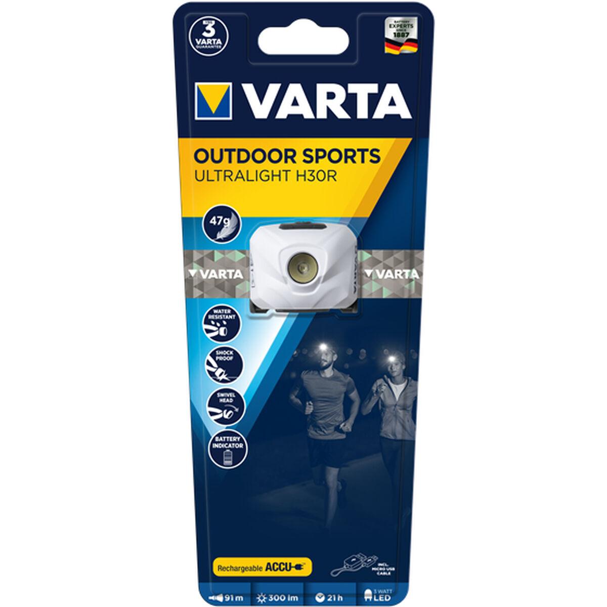 Varta ULTRALIGHT H30R Bianco Torcia a fascia LED