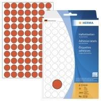 Punti adesivi HERMA 130 mm rossi