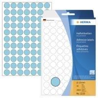Punti adesivi HERMA 130 mm blu