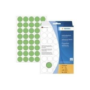 Punti adesivi HERMA 190 mm verdi